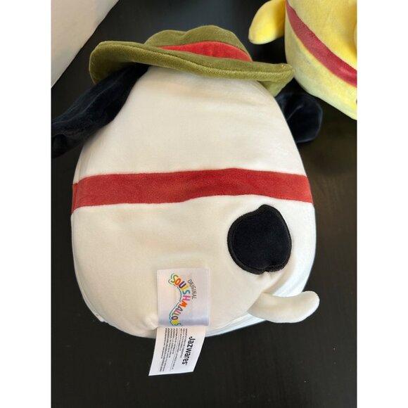 Peanuts Squishmallows Snoopy & Woodstock Plush Set 12" Collectible Plush Set - Picture 6 of 16